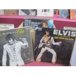Elvis Presley LP's and Memorabilia, twenty one lp's including Moody Blue (2), Madison Square