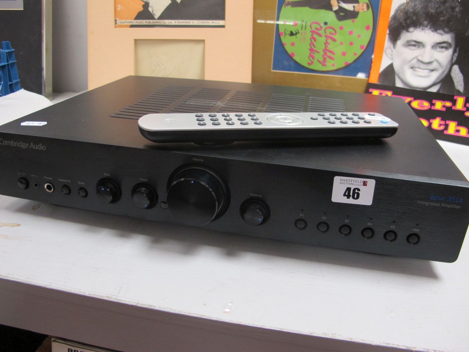 Cambridge Audio Azur 351A Stereo Amplifier, with remote.