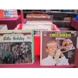 Jazz Interest L.P's, fifty albums by artists such as Billie Holiday, Dave Brubeck, Ray Charles, Cleo