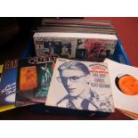 LP's and 7" Singles, Over Thirty LP's and Sixty Singles, also Elton John - To Be Continued, four