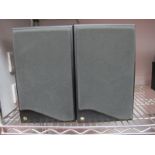 KEF Coda Bookshelf Speakers, (untested sold for parts only).