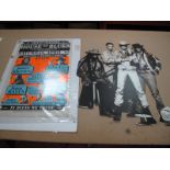 A Box of Reproduction Posters, examples for Nirvana, Paul McCartney, Linda McCartney,