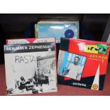 Reggae, Dub and Roots Interest LP's, forty five releases in this box of noteworthy records.