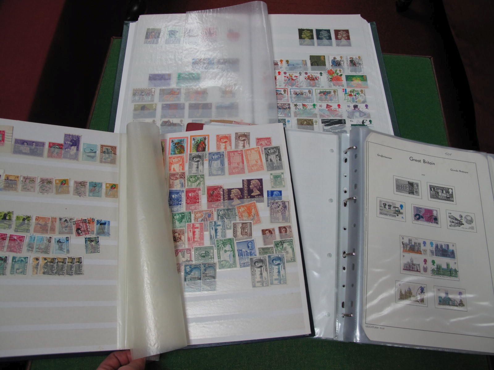 GB: A Heavily Duplicated Collection of Mainly Used Stamps, Queen Victoria to QEII in three