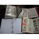 India Collection of Mint and Used Stamps, in binders and on album pages. Also includes India album