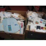 Two Large Boxes of GB and World Covers, mainly modern with GB, Belgium, France, Germany,