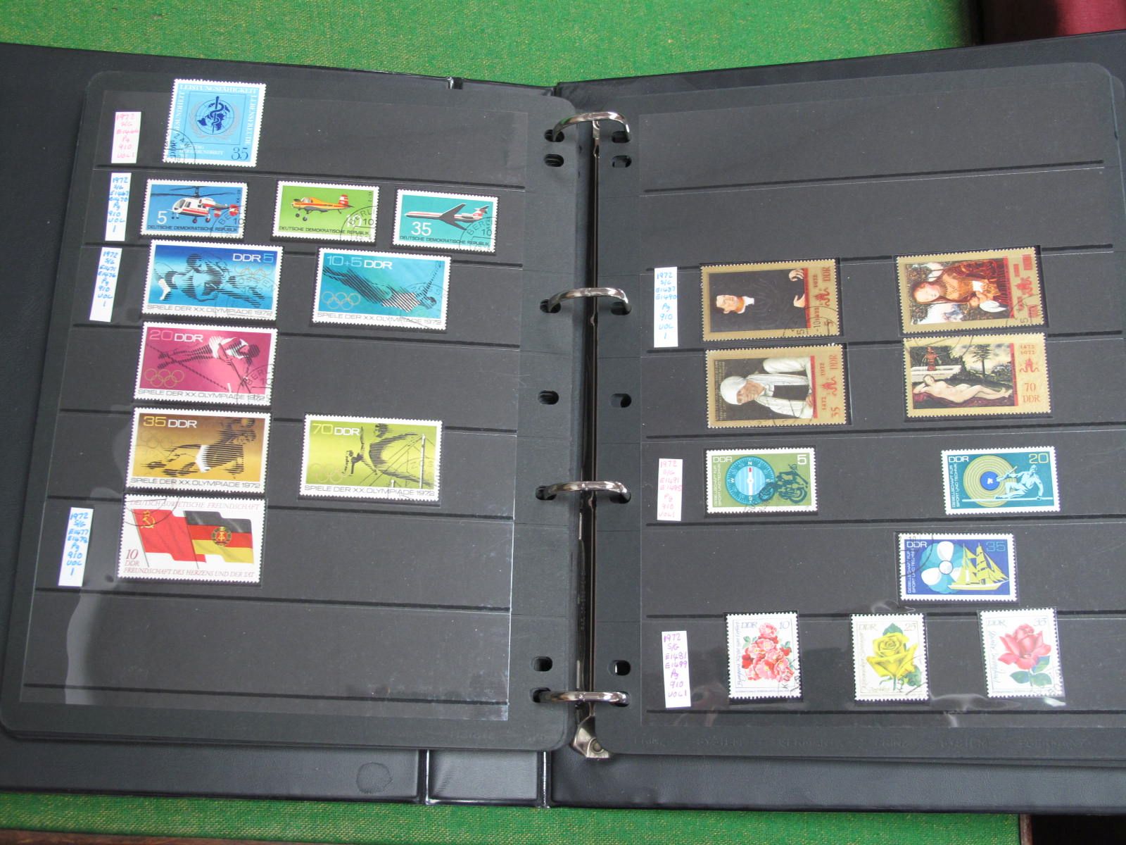 A DDR Collection of Mixed and Mint Fine Used Stamps, from 1965 to 1978, with a good level of