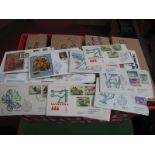 Large Box of Europe Stamps and Documents, includes France 1981 - 85 philatelic documents probably