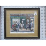 George Cunningham, 'Harry Metcalfe's', limited edition print 235/250, signed lower right, 24 x