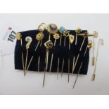 A Collection of Assorted Victorian and Later Stickpins.