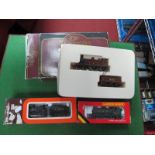 Three 'OO' Gauge/4mm Boxed Steam Locomotives, a Hornby Ref R.763 "ES Caledonian" L.M.S 4-2-2 (