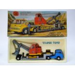 Corgi Major Toys Gift Set No.27 Machinery Carrier with Bedford Tractor Unit and Priestman "Cub"