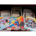 Three Boxes of Mostly Marvel and DC Comics, to include Superman, X-Men, Generation X, Manhunter,