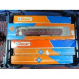 Seven Ro-Co 'HO' Gauge Boxed Continental Outline Coaches, German DB and Swiss SBB/FFS (fair to