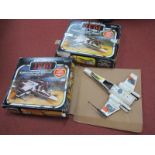 Star Wars: Two Palitoy X-Wing Fighter Vehicles, Return Of The Jedi, boxed, with instructions,