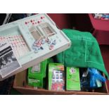 Subbuteo - Table Soccer, club edition (boxed, unchecked), C115 match score recorder, team packs,