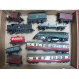 A Small Quantity of Three Rail Hornby Dublo, to include Silver King 60016, front bogie missing, 0-