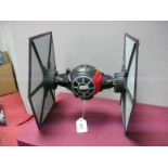 A Star Wars Special Forces TIE Fighter, black series, first order.(unboxed)