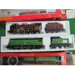 Two Hornby 'OO' Gauge/4mm Boxed Steam Locomotives and Six Wheel Tenders, Ref R357 4-6-0 "Duchess