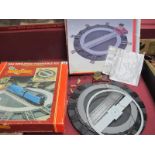 Two Hornby 'OO' Gauge/4mm Operating Turntable Boxed Sets, Ref No's R070 and R414 (box content