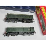 Hornby Dublo 'OO' Gauge/4mm Ref No 2230 2 Rail Class 20 Bo-Bo Diesel Locomotive, BR green R/No D8017