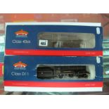 Two Bachmann 'OO' Gauge/4mm Boxed Steam Locomotives, Ref No 31.831 Class 43XX 2-6-0 BR green R/No