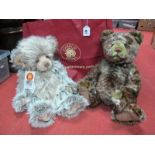 Two Charlie Bears - #Charlie Year Bear 2012 & CB14141B, in Charlie Bears Bag, (no ordours).