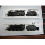 Two Bachmann 'OO' Gauge/4mm Boxed 4-6-0 Steam Locomotives and Six Wheel Tenders, Ref No 32-179 "