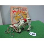 A Boxed Moko "Muffin" Junior Puppet, strings repaired, (box poor).