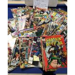 Over 200 Marvel Comics from 1960 to 1990s to include Captain America, Strange Tales, Spider-Man,