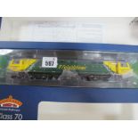 Bachmann 'OO' Gauge/4mm Ref No 31-590 Co-Co Class 70 Diesel Locomotive, Freight liner livery R/No