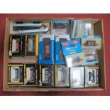 Eighteen 'N' Gauge Items of Rolling Stock, to include seven Graham Farish Private Owner Coal Wagons,