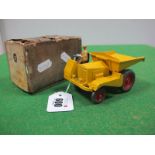 A Boxed Dinky Supertoys #562 Dumper Truck, (has paint chips, box very poor).
