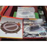 Three Hornby 'OO' Gauge/4mm Boxed Electrically Operated Turntables, (box content unchecked)