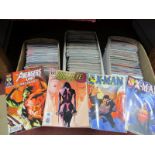 Three Boxes of Mostly Marvel and DC Comics, to include X-Men, X-Factor, Green Lantern, Star-Man,