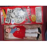 A Palitoy. ' Peter Brough's Archie Andrews Ventriloquist Doll', appears very little unused, with