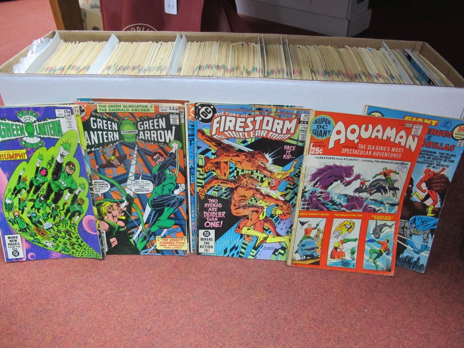 Over 250 DC Comics, excellent condition to include Green Lantern, Teen Titns, Justice League, Legion - Image 2 of 2