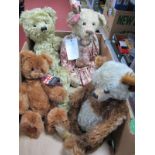 Four Teddy Bears by Merrythought, Kaycee Bears, Aston Drake and Gigi (no odours)