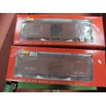 Two Bachmann Spectrum Narrow Gauge (1.20.3) Boxed Items of Rolling Stock, Ref No 88698 "LS" box cars