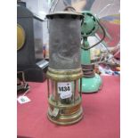 A Thomas Williams 47, Aberdare 149, Welsh Brass Miners Lamp.