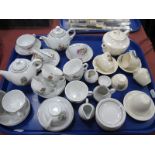 A Collection of Assorted Vintage Child's China Tea Sets, including c1930's nursery rhyme, later