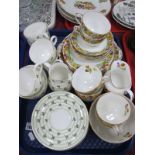 Wedgwood W4189 Tea Ware, eighteen pieces. Doulton H4130 tea ware:- One Tray.