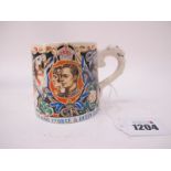 Laura Knight Pottery Tankard, for Myott & Son.