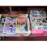 Private Eye Magazines, from the year 2000:- Two Boxes.
