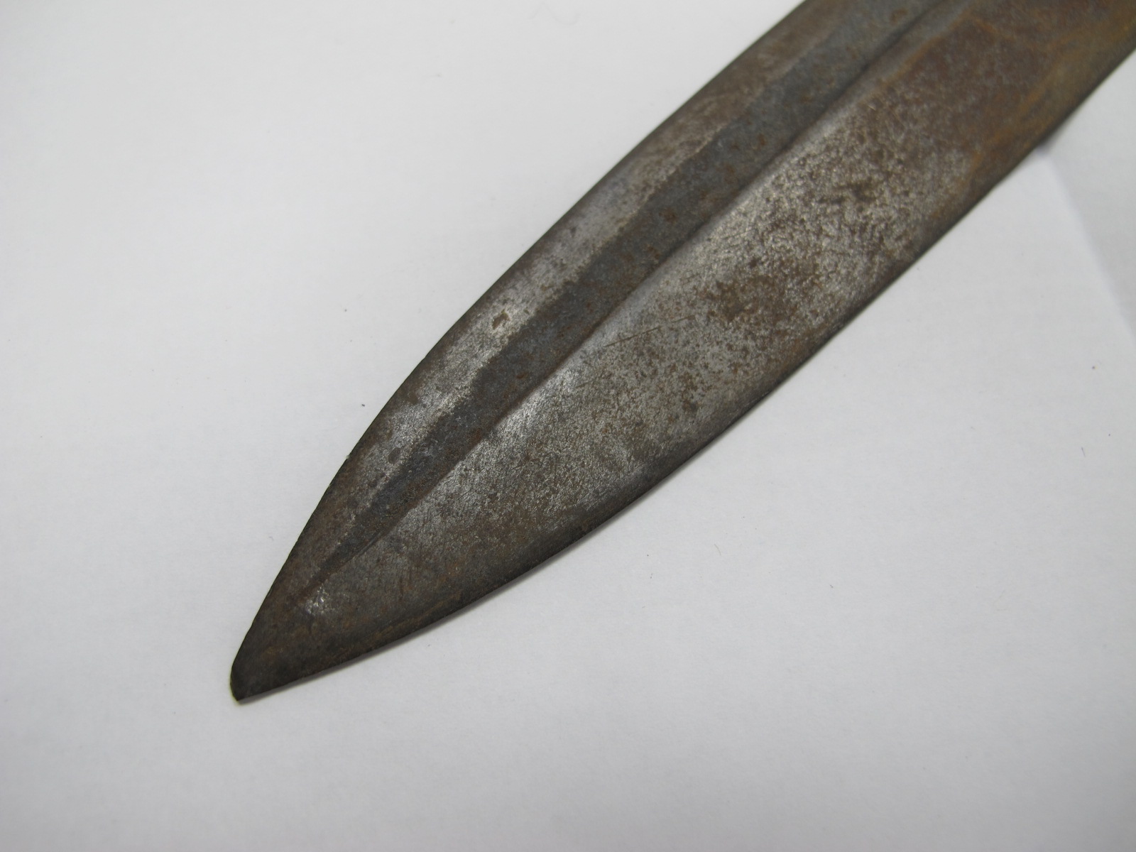 Sword in Shagreen? Scabbard, (damaged), hardwood African spear, 111cm long, walking stick scabbard. - Image 9 of 10