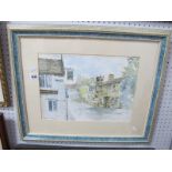 P. Knaggs, Old White House Inn, Millgate, watercolour, signed and dated '95, 27 x 37cm.