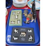 Wade Whimsies, porcelain miniatures boxed etc.