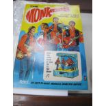 The Monkees Punch Out Model Book, complete with Monkees Souvenir Guitar, pub, Young World Production