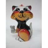 Lorna Bailey - Hunter the Cat, 13cm high.