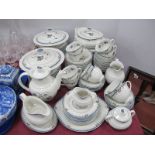 Doulton 'Old Colony' Dinner Service, of approximately 106 pieces, including three tureens, and